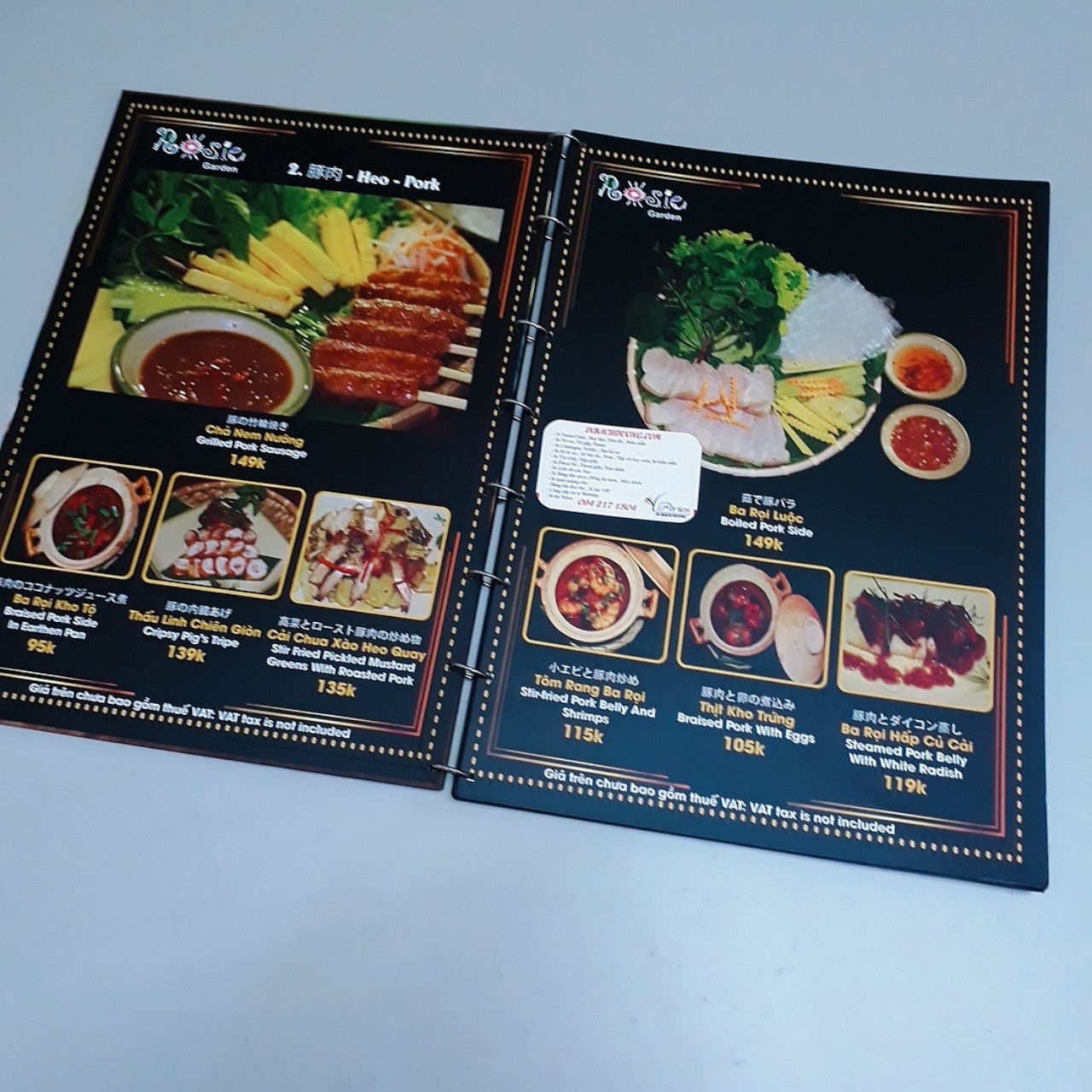 Catalogue in giấy Nhựa A5