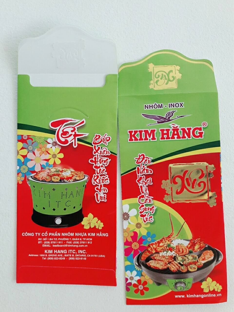 Bao lì xì in độc quyền và ép kim