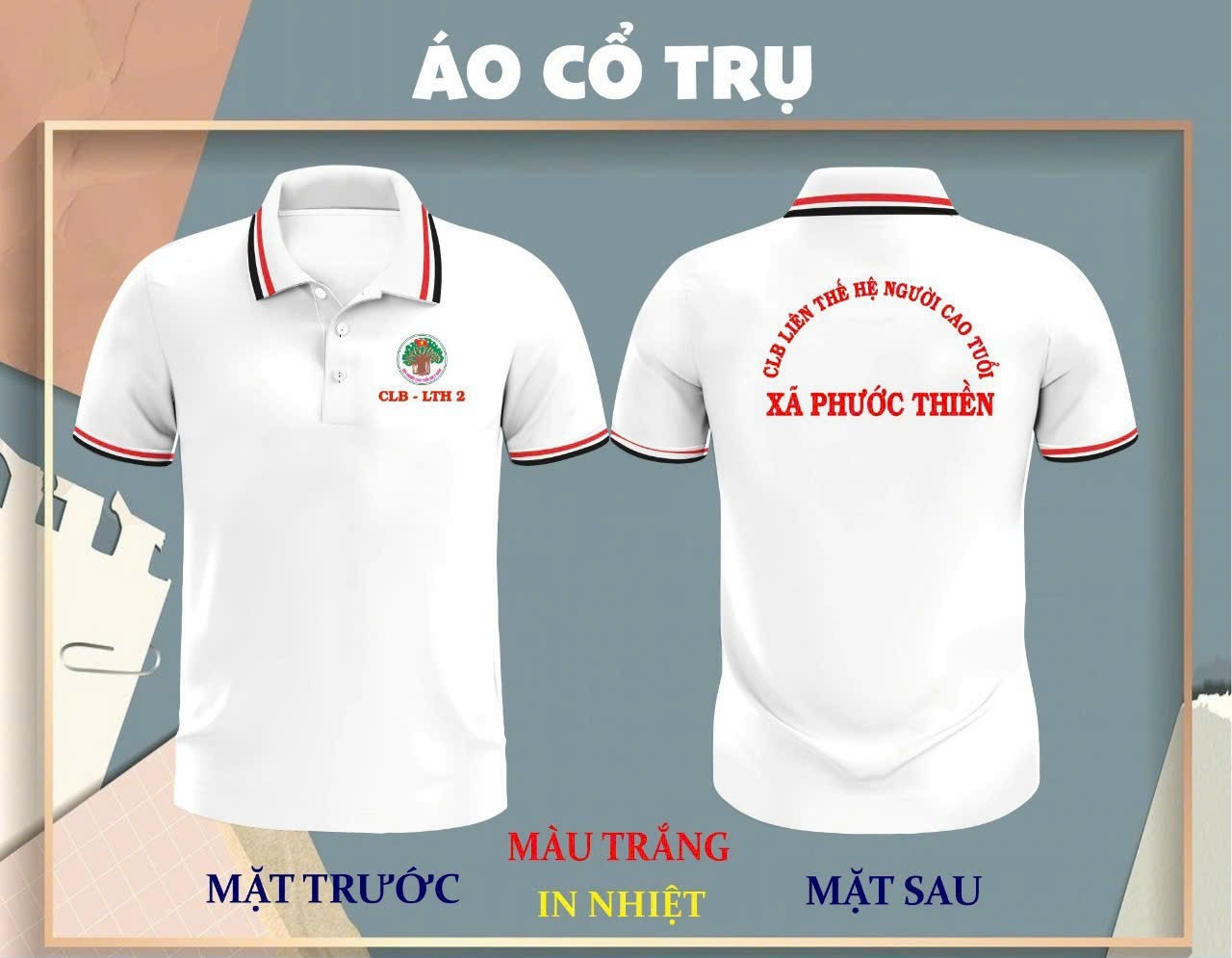 Áo Thun Cổ Trụ 01